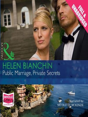 cover image of Public Marriage, Private Secrets
